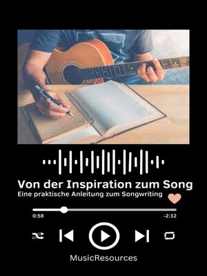 cover image of Von der Inspiration zum Song Eine praktische Anleitung zum Songwriting